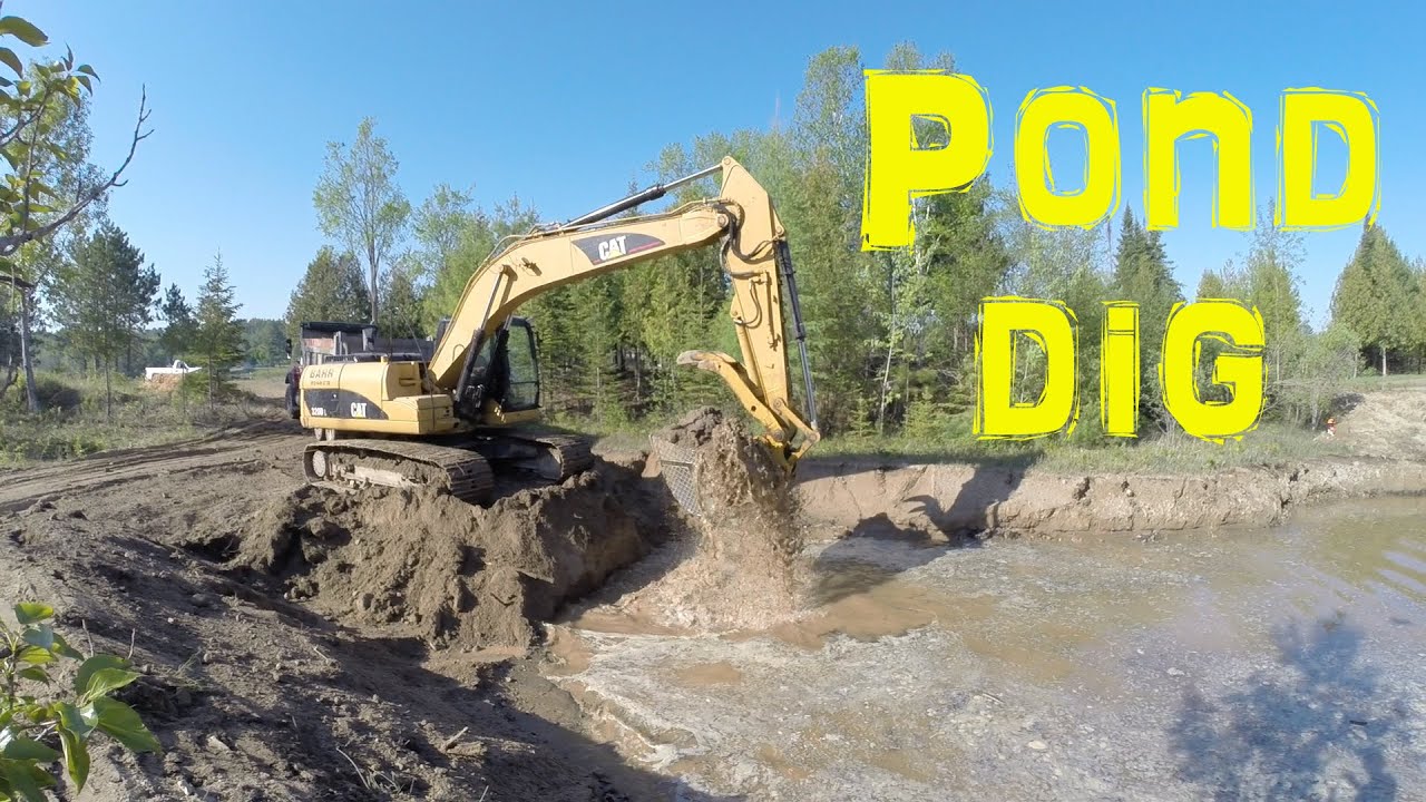 Dig a Pond with an Excavator