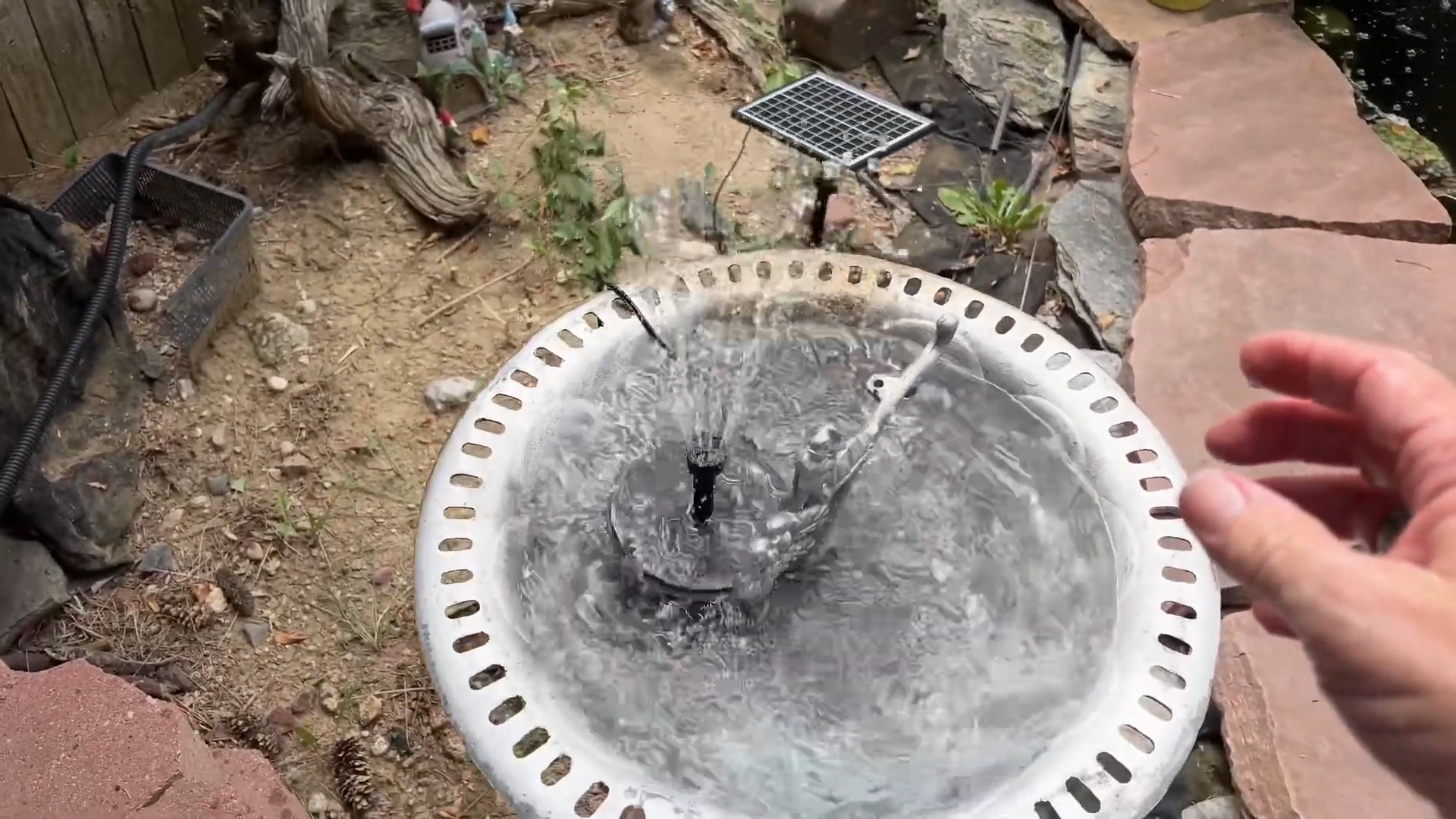 POPOSOAP Solar Fountain Pump