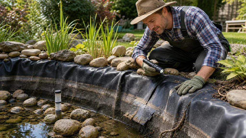 Replacing a Pond Liner Key Factors to Consider