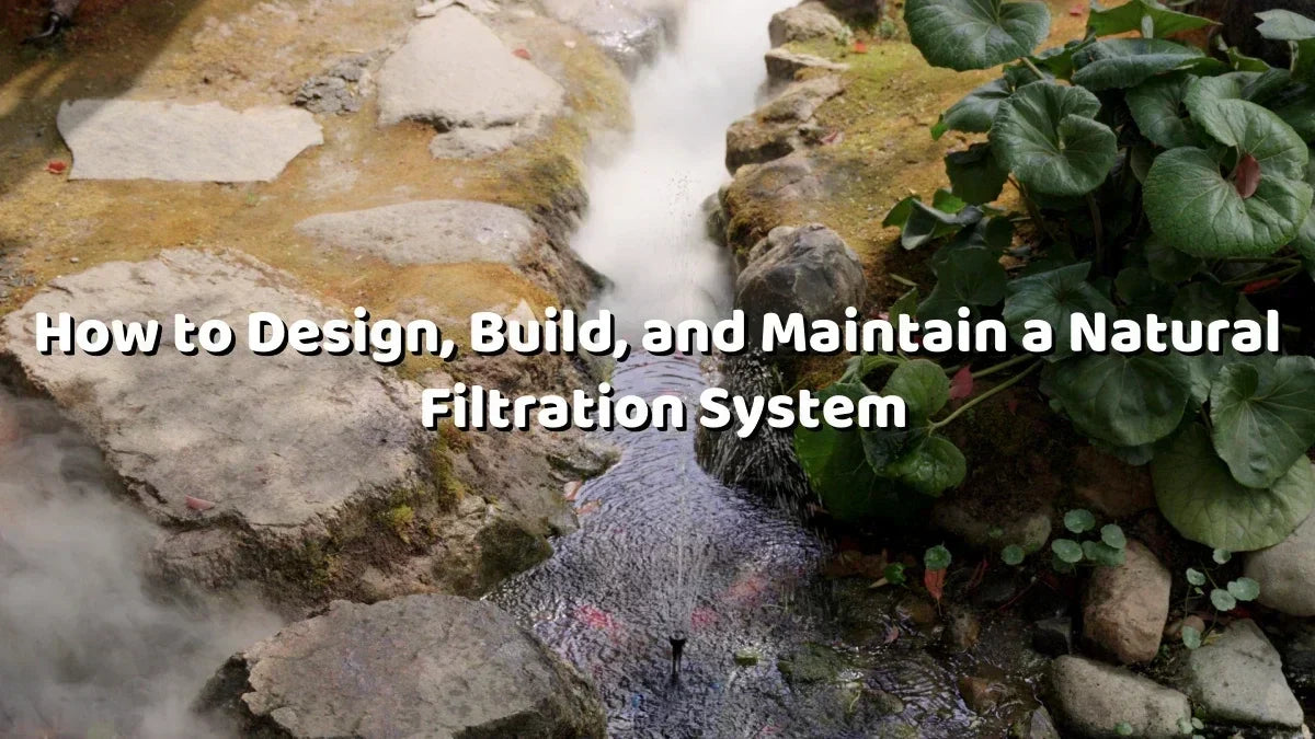 Titelbild wie Design Build und pflegen natuerlich Filtration System