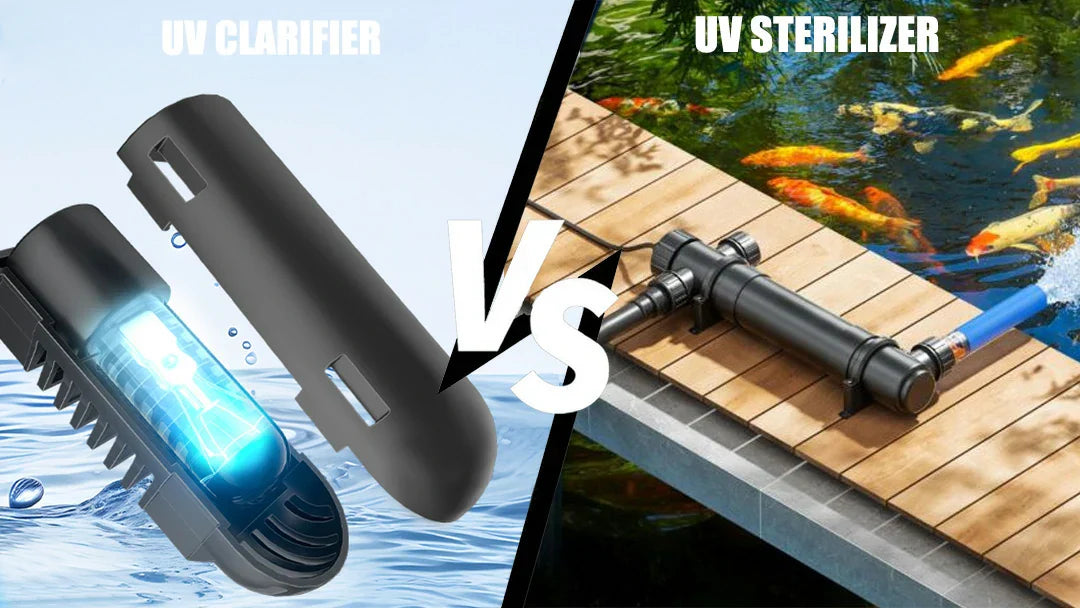 difference between uv clarifier and sterilizer