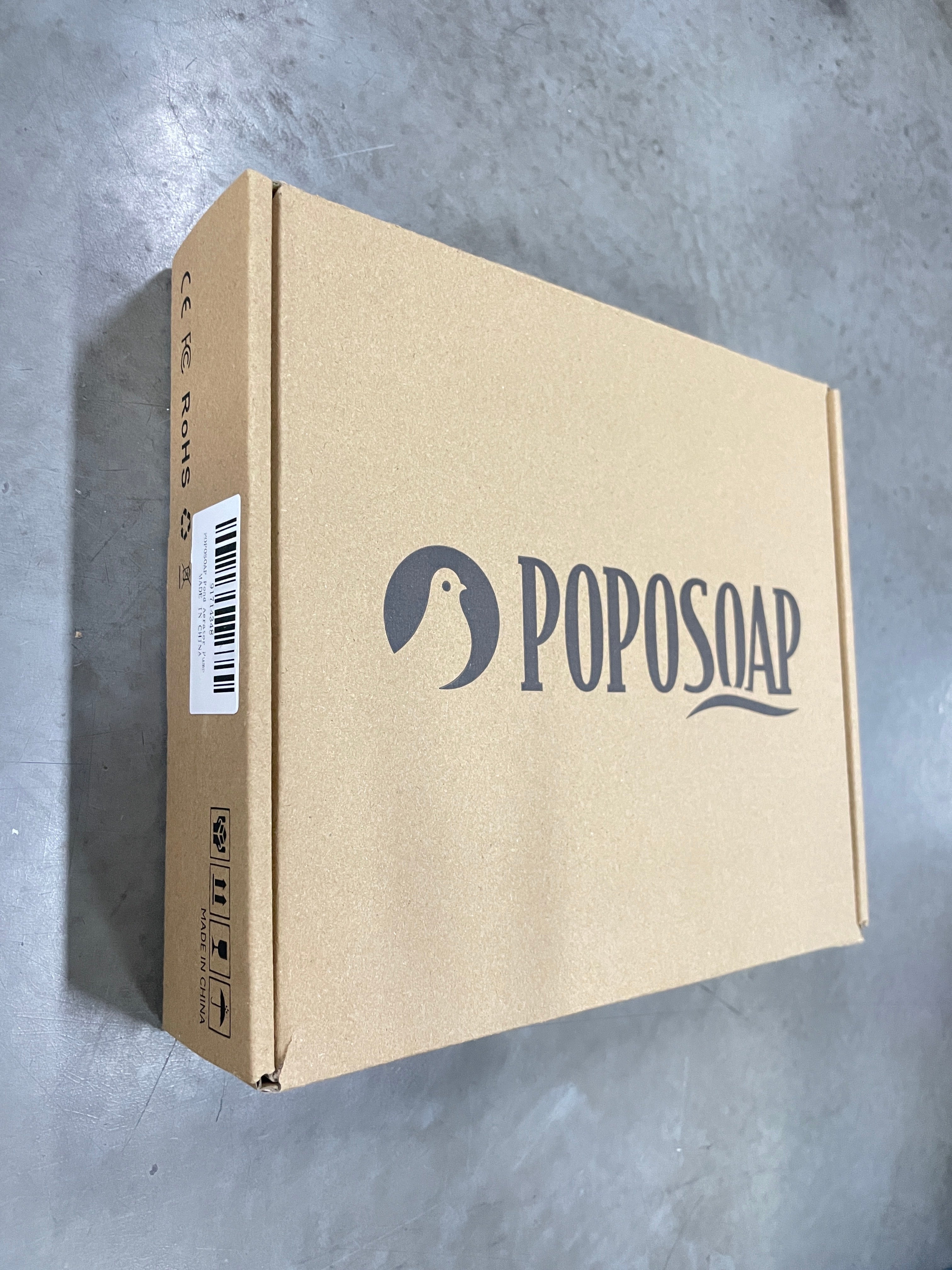 Aérateur de bassin Poposoap – Pompe à oxygène solaire 15 W pour bassins à poissons extérieurs