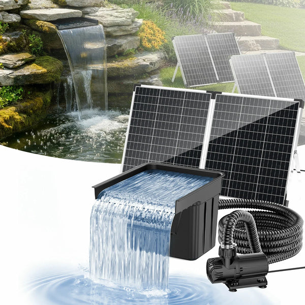 Kit pompe solaire pour cascade 120 W