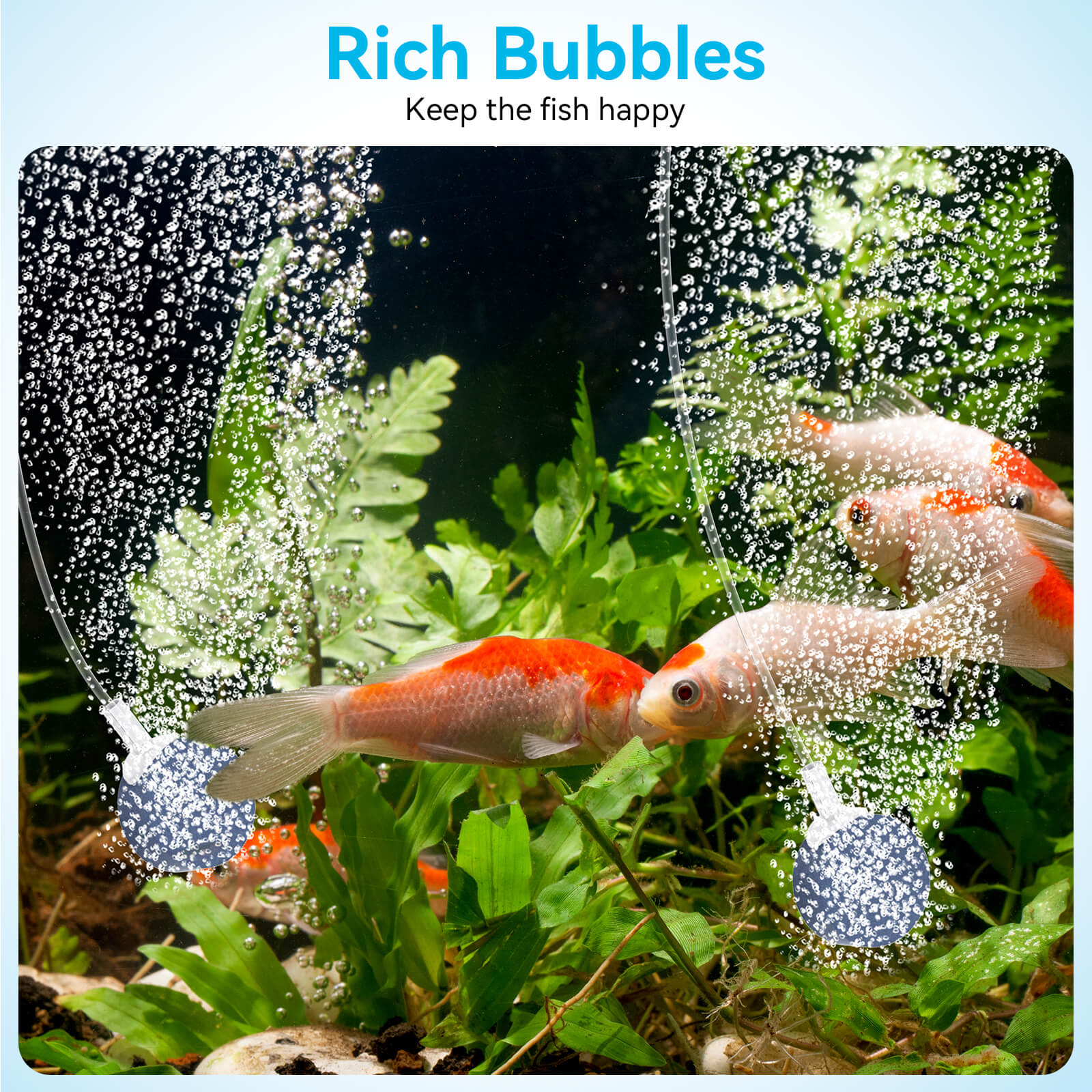 15W Solar Pond Aerator with 4400mAh Battery