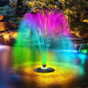 Fontaine flottante 45 W 660 GPH avec lumières LED