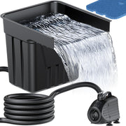 Kit cascade en plastique AC 80 W 1 200 GPH 12,6 po x 11 po