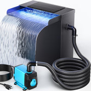Kit cascade métallique avec LED, 40 W, 660 GPH, 12