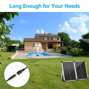 Rallonge pour pompe à eau solaire DC 5521