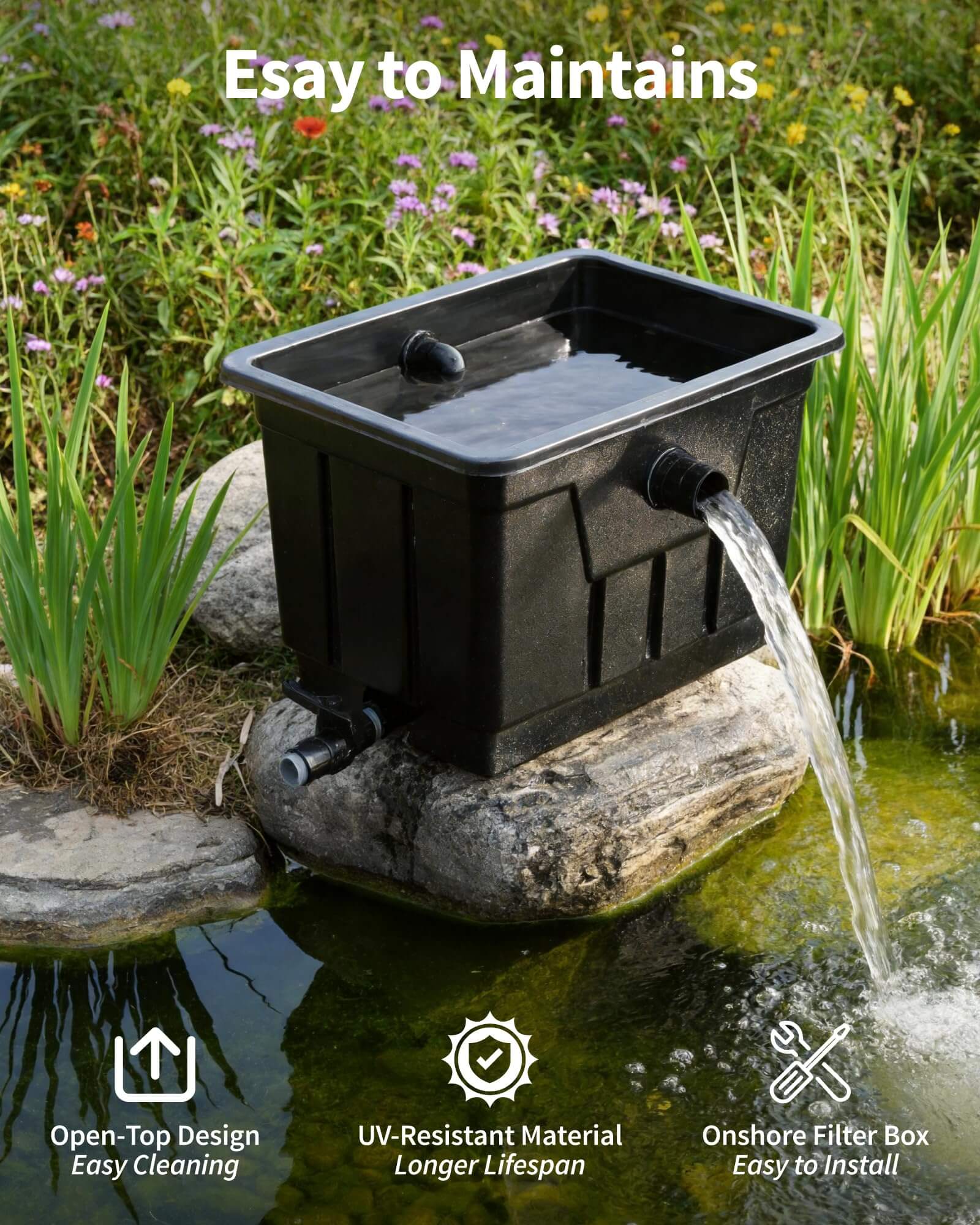 P2580 42W 1200GPH Pond Filter Kit