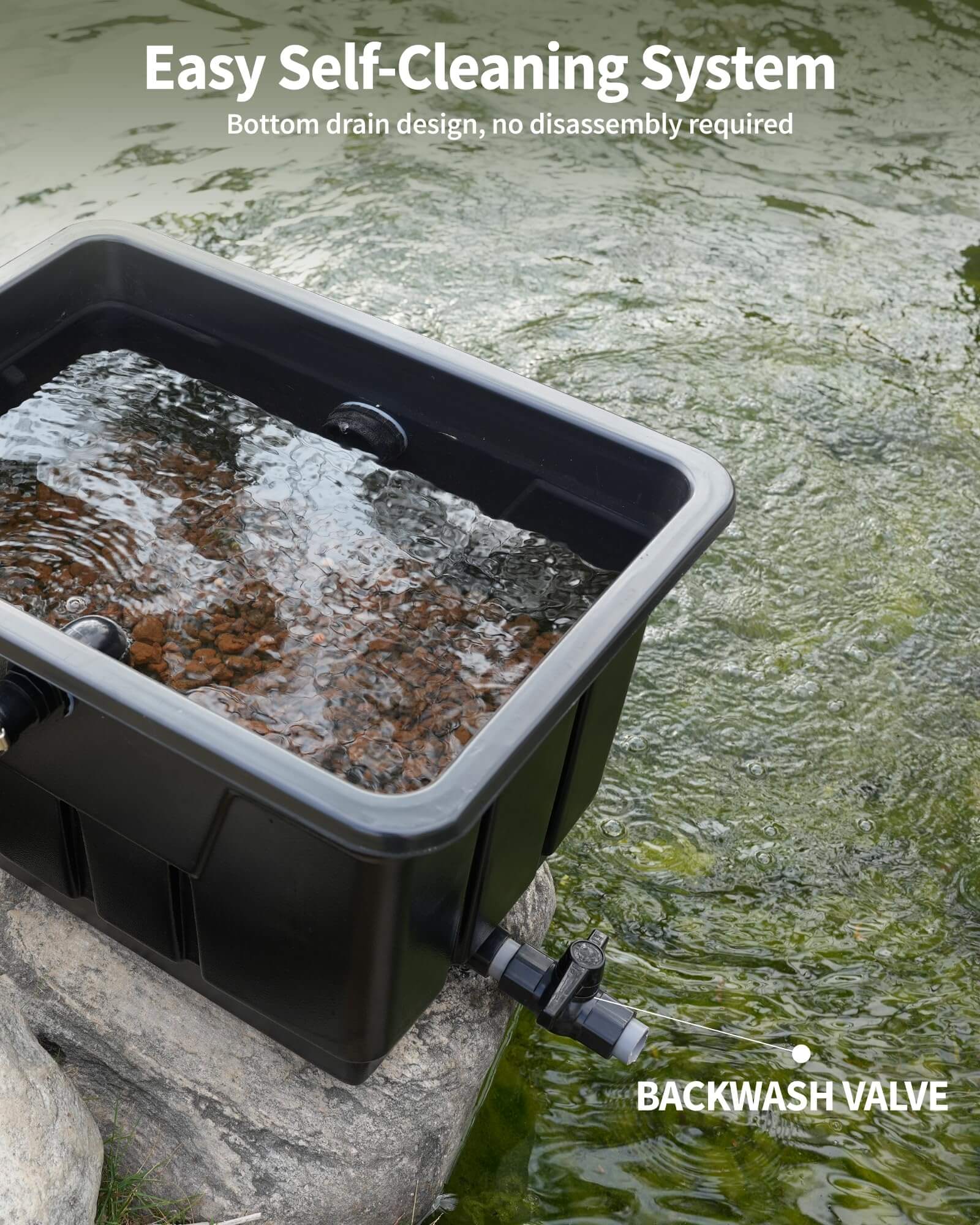 P2580 42W 1200GPH Pond Filter Kit