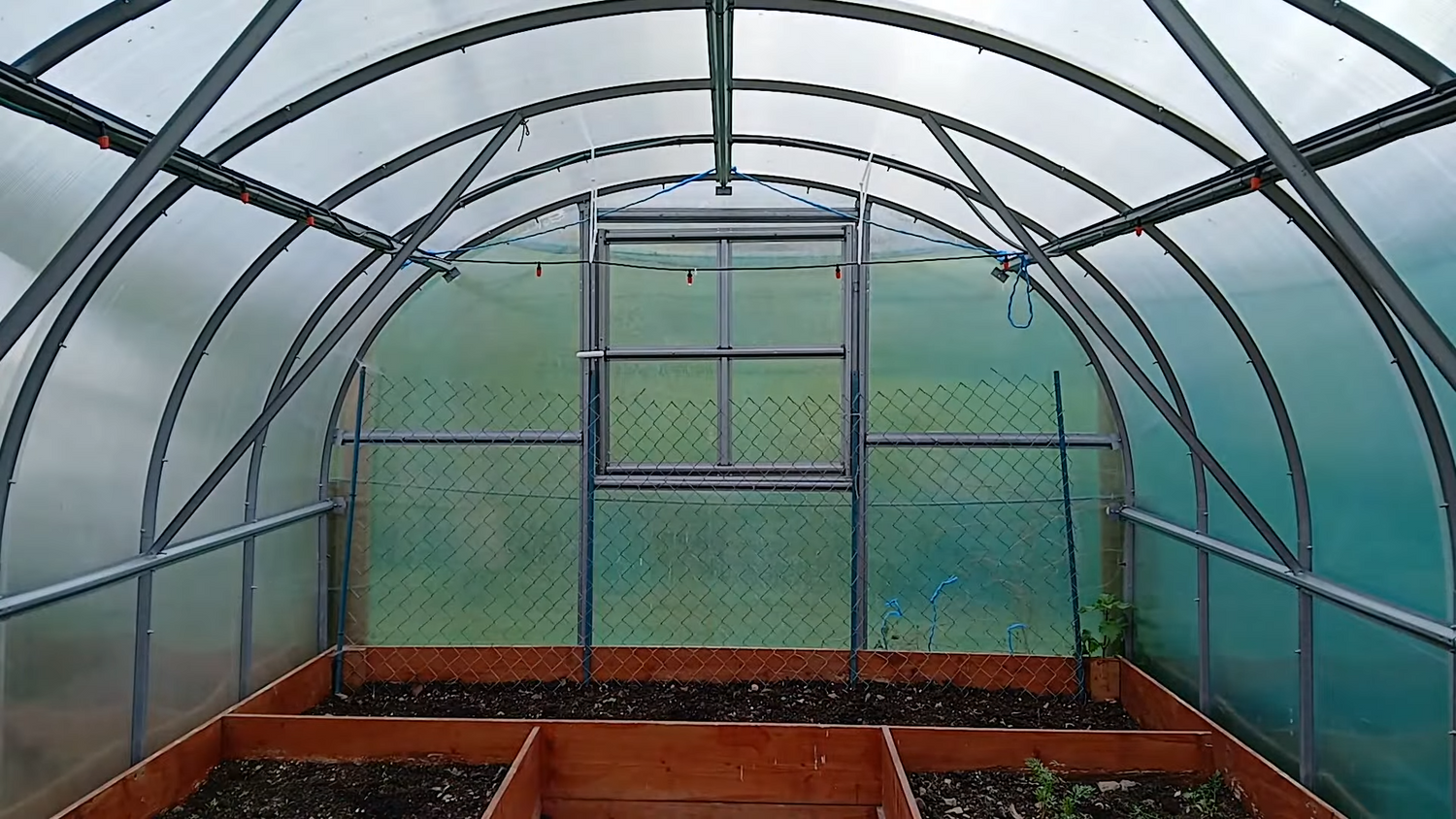Homemade Solar Remote Control Greenhouse Irrigation System