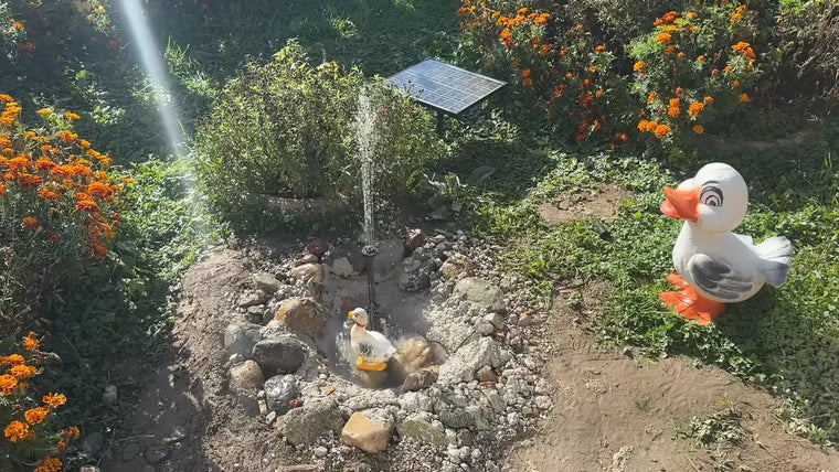 Voici comment construire une fontaine qui ne consomme pas d'électricité