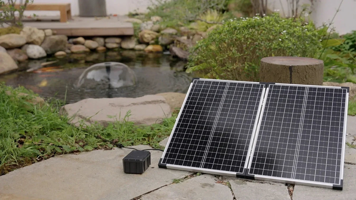 Titelbild kann Solar Wasser Pumpen funktionieren auf cloudy days
