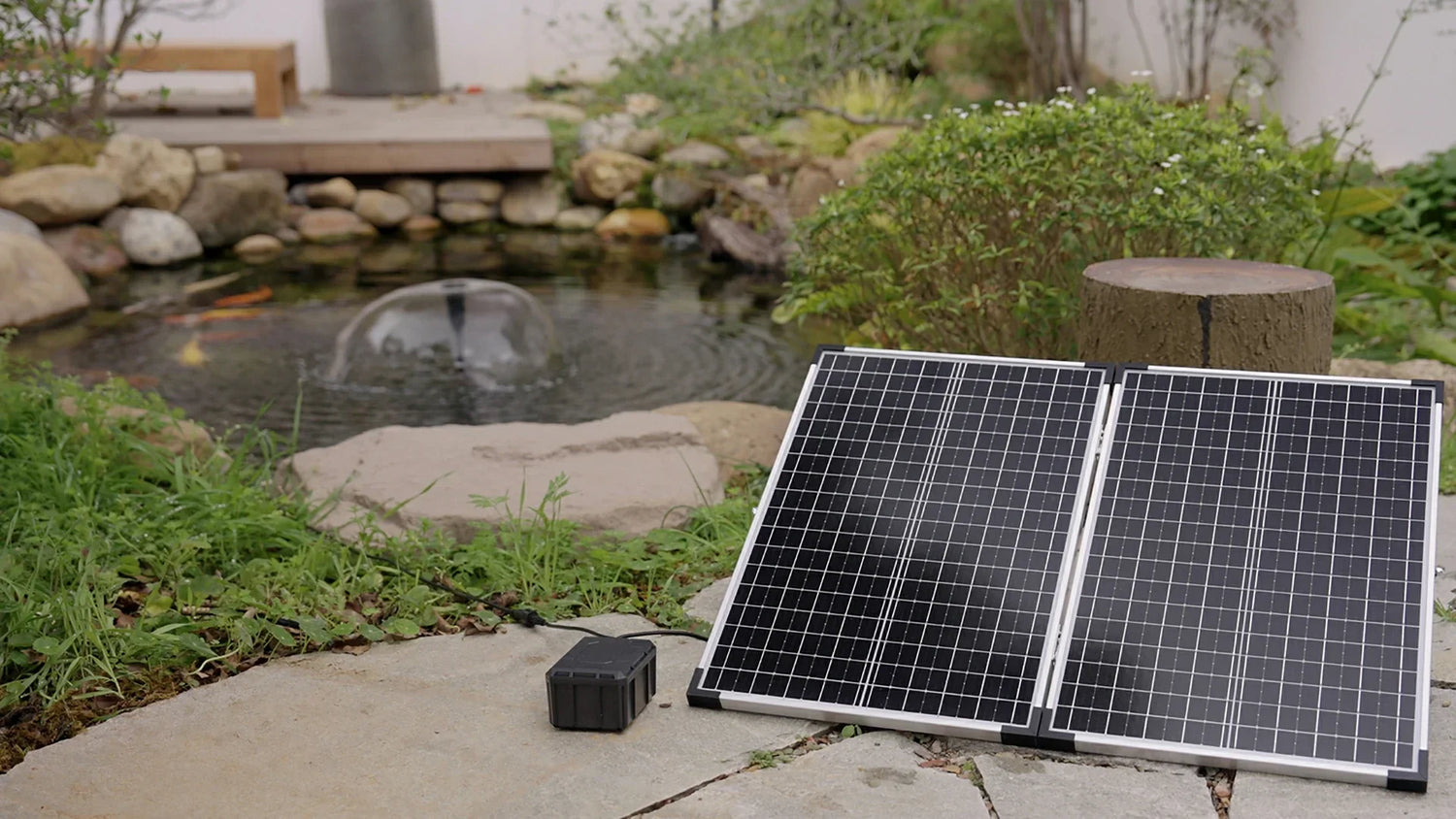 solar water fountain pumps with battery backup