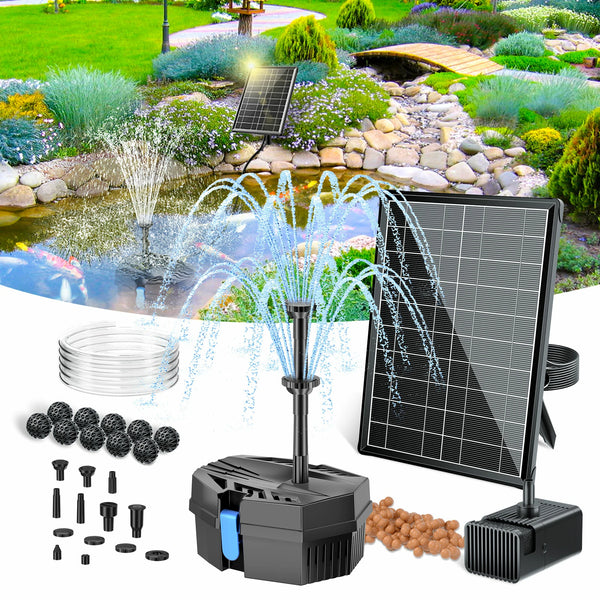 Filtre solaire pour bassin/fontaine P3081 8W 80GPH