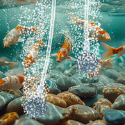 Aérateur de bassin Poposoap – Pompe à oxygène solaire 15 W pour bassins à poissons extérieurs