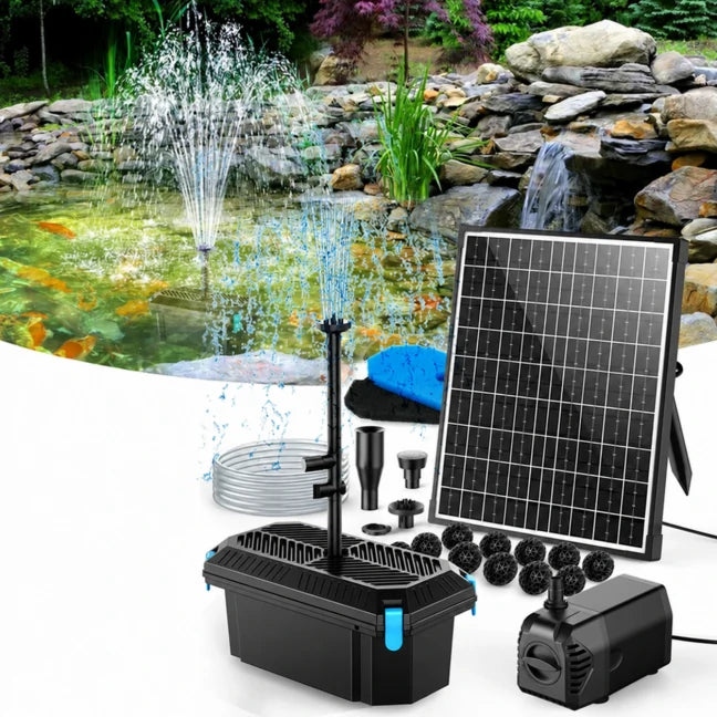 Fontaine à filtre solaire pour bassin P3203 20W 280GPH