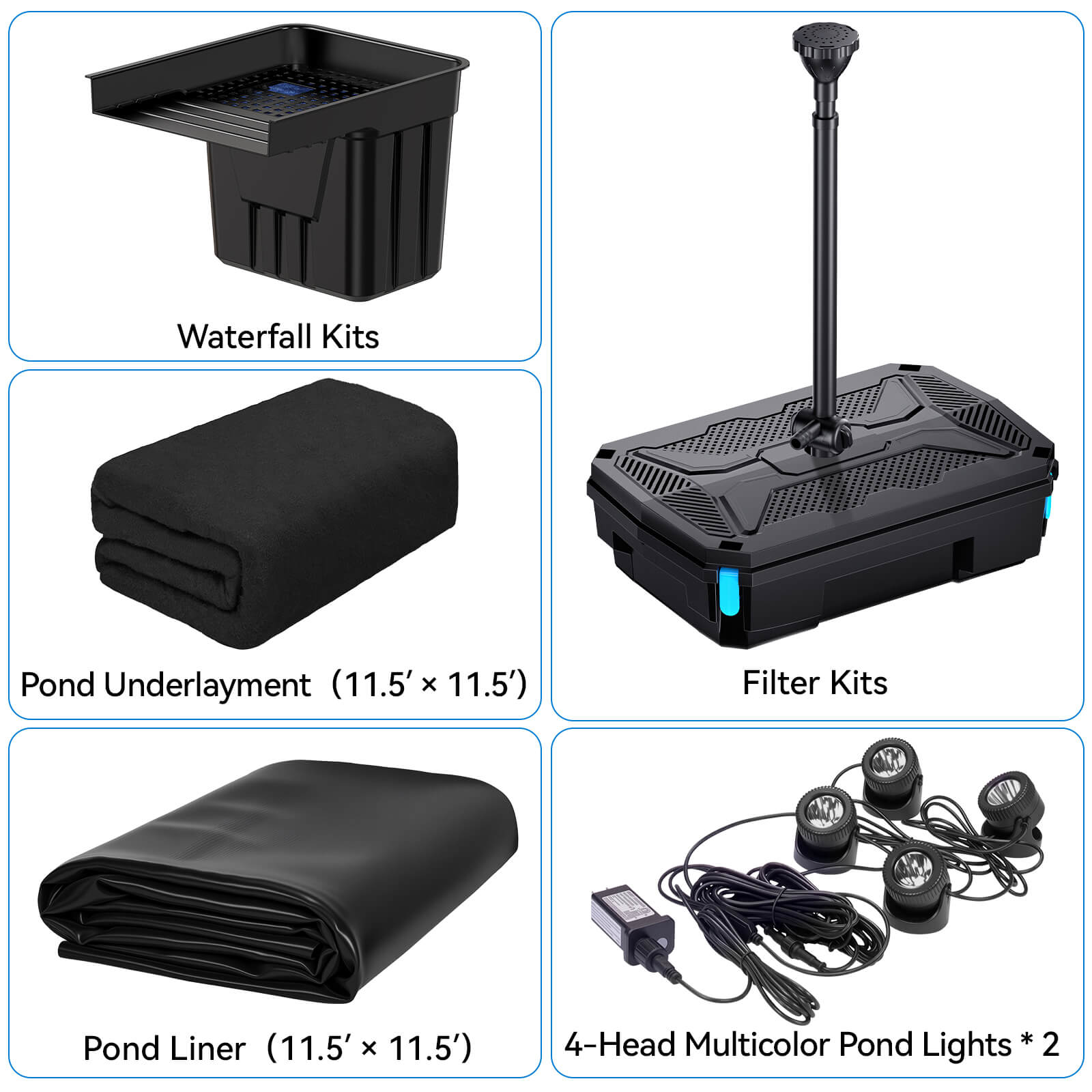 fish pond kits,koi ponds kits,garden pond kits