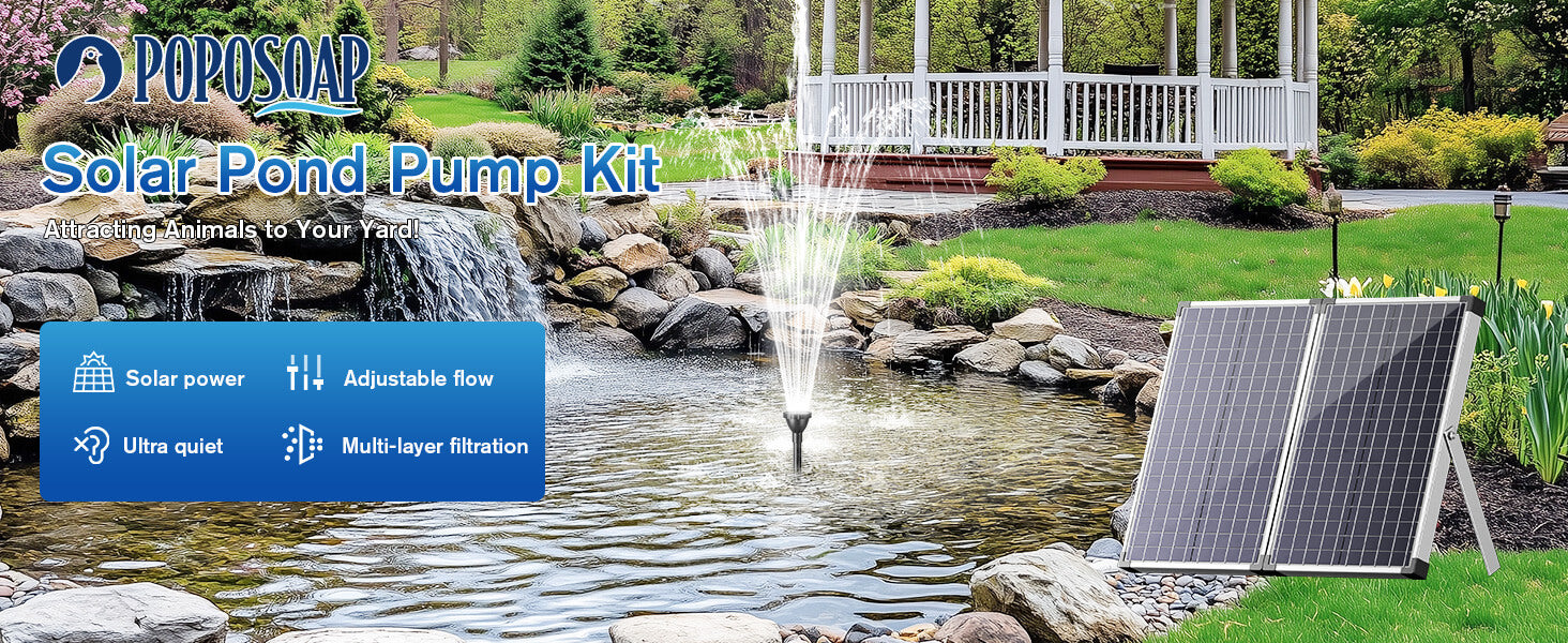 55W Solar Water Fountain Pump