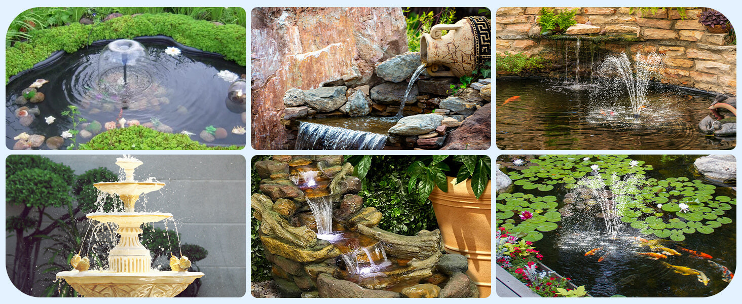 Enhance Your Pond with Dynamic, Oxygen-Rich Water Flow