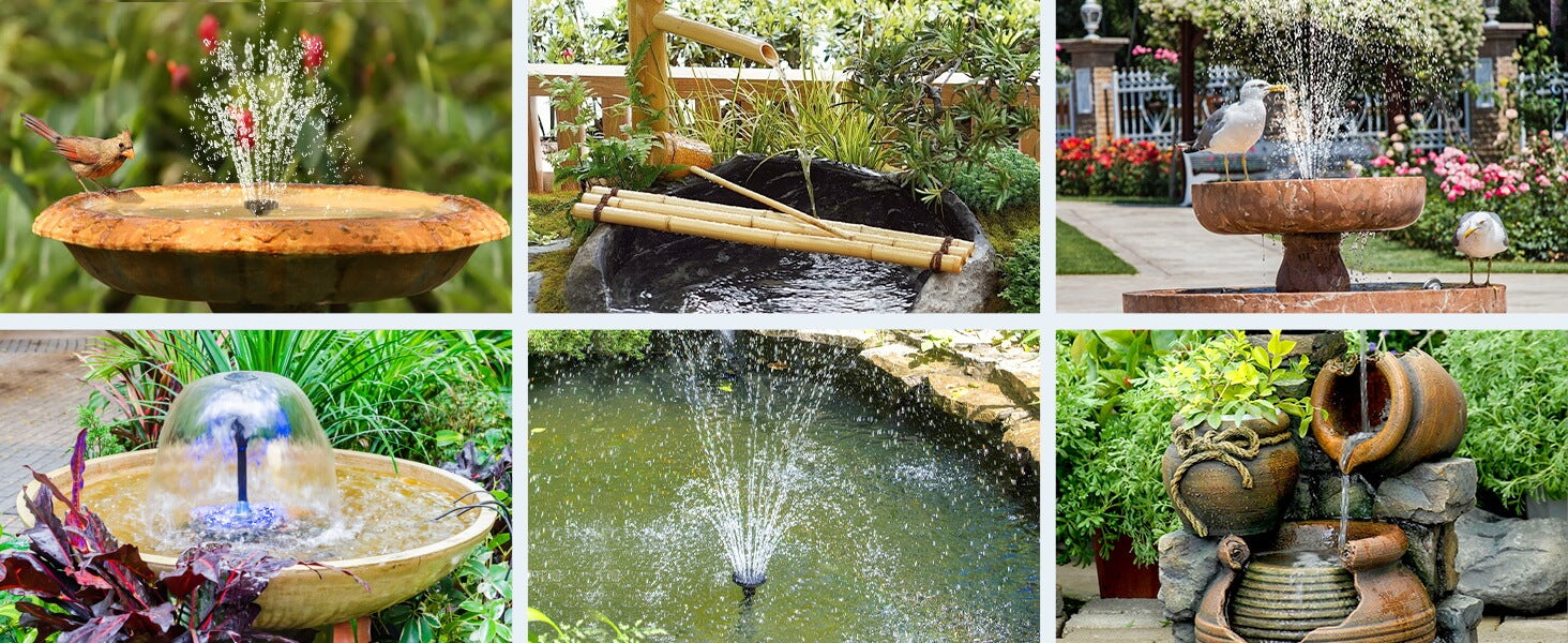 Wide Application for Any Water Feature