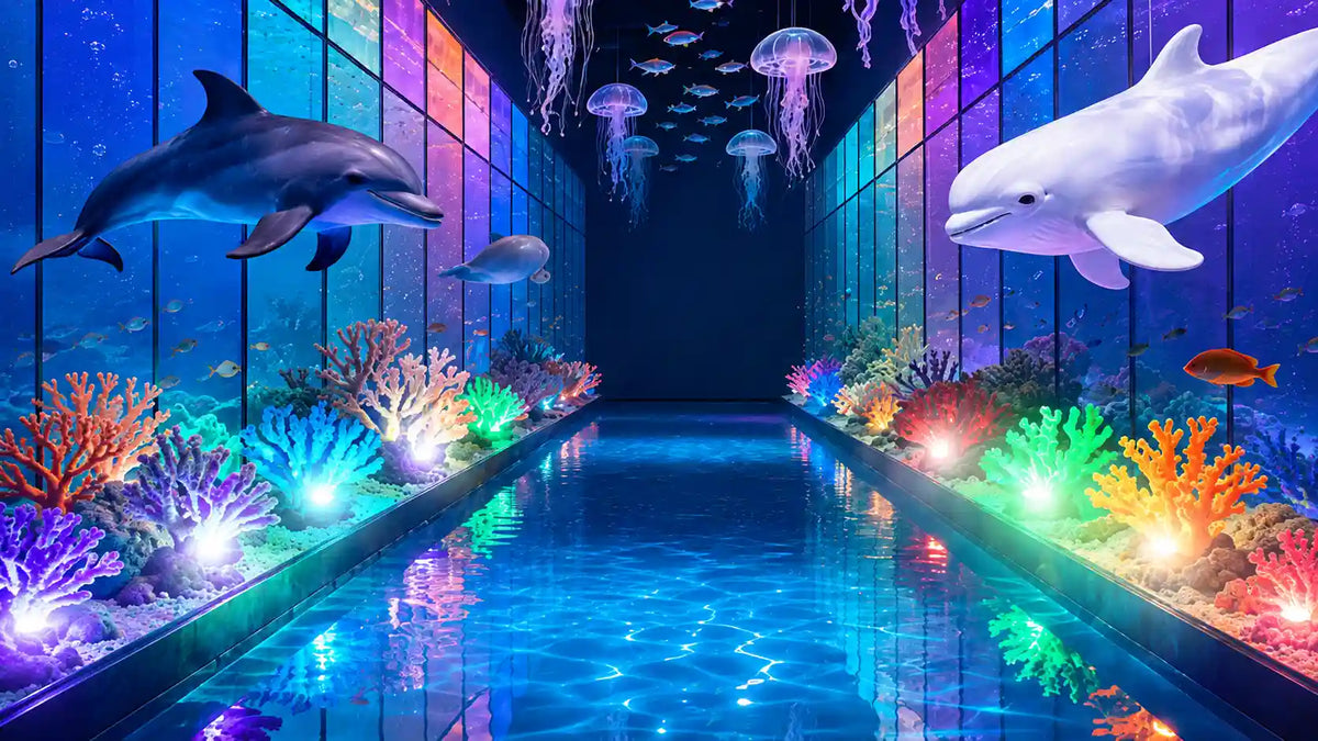 Éclairage LED pour bassin à koï