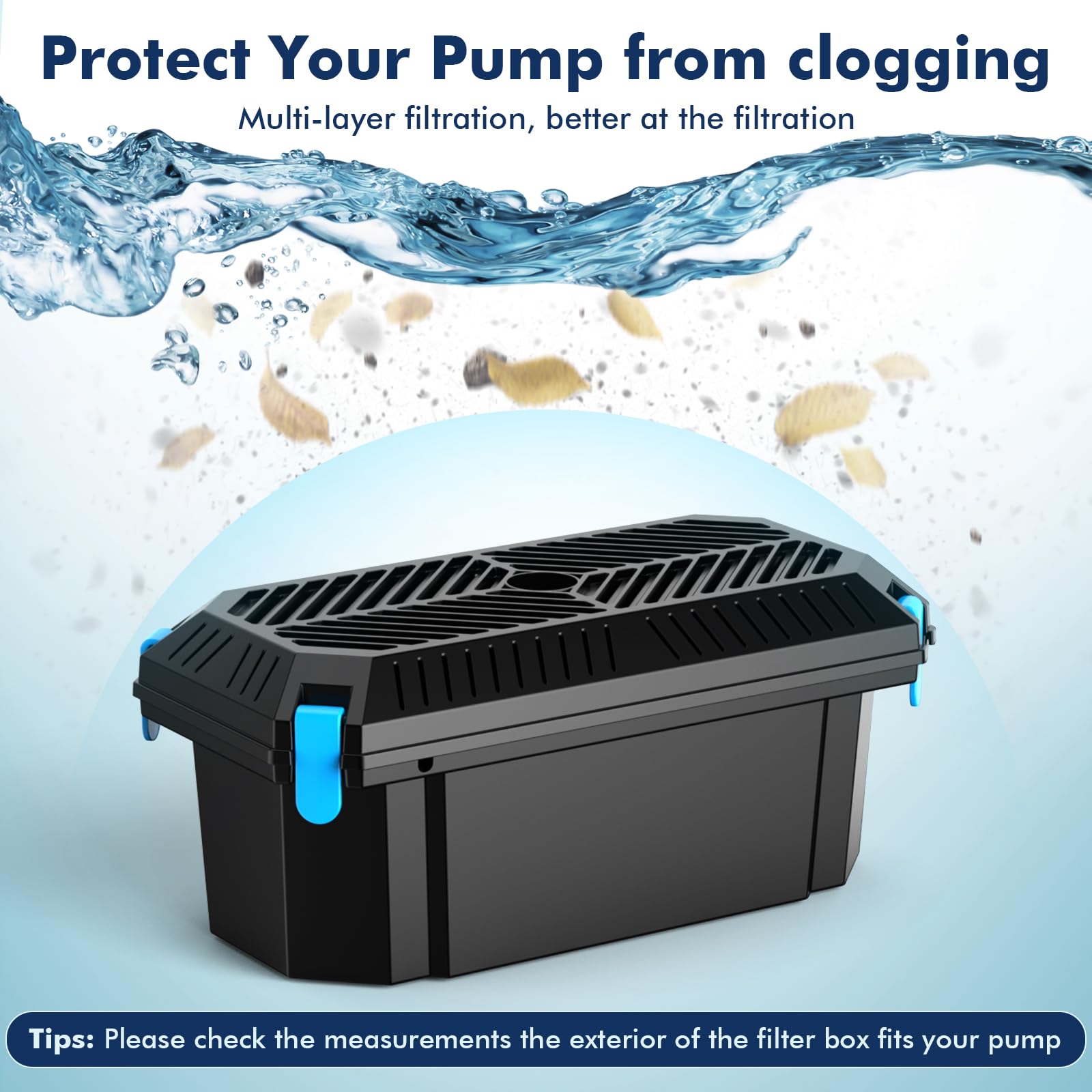 326 Boîtier de filtre pour étang 