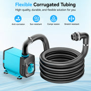 Kit cascade métallique AC 40 W 660 GPH 12