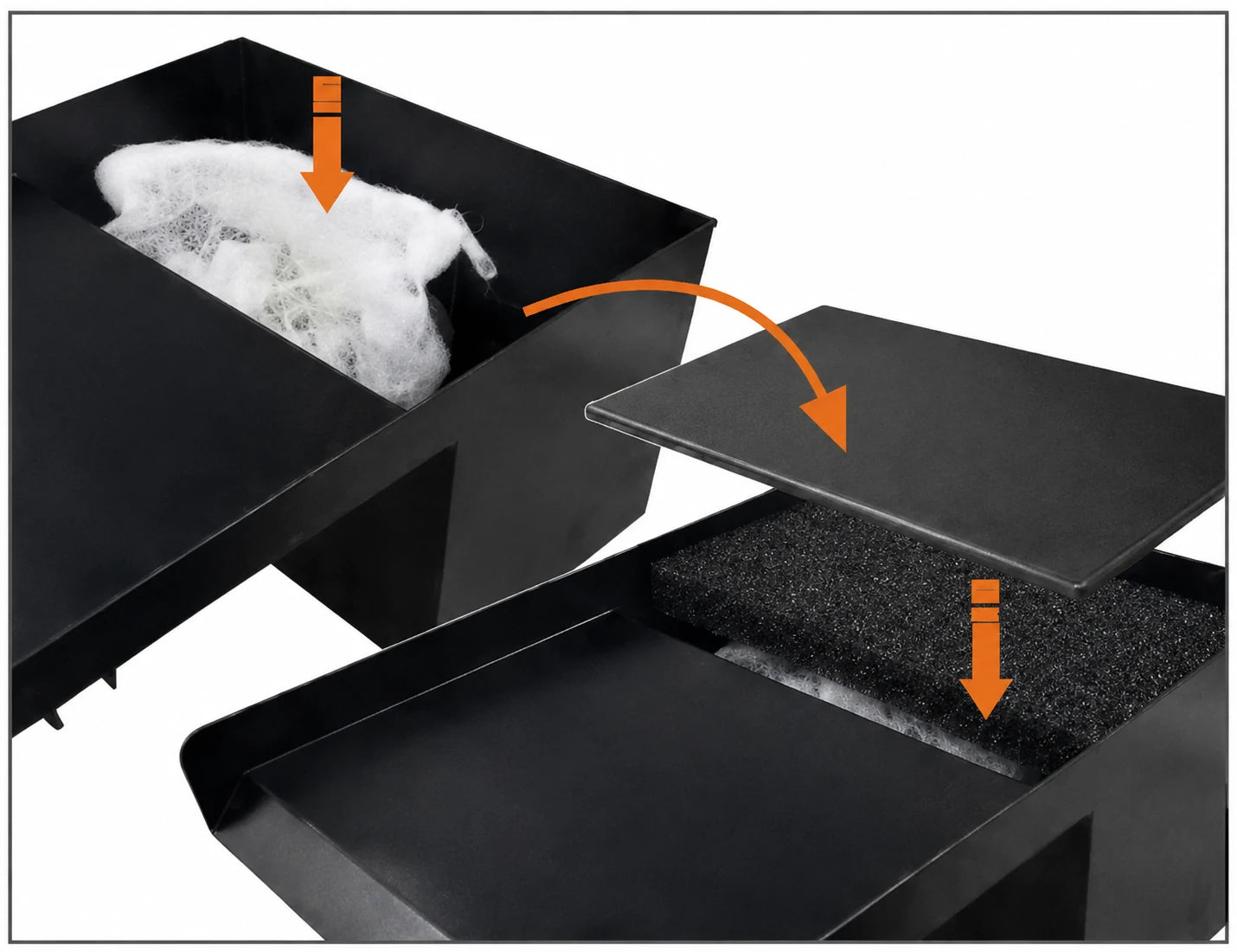 assemble solar waterfall kits