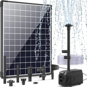 Pompe solaire pour fontaine à eau 25 W 320 GPH 