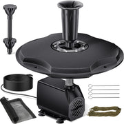 Fontaine flottante 45 W 660 GPH avec lumières LED 