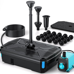 Kit de filtre et fontaine pour bassin P2390 40 W 660 GPH AC 