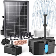 Kit de filtre et fontaine solaire pour bassin P3081 8 W 80 GPH 