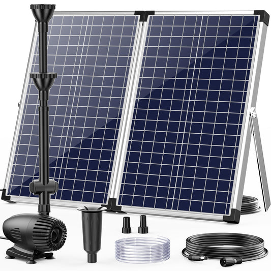 Pompe solaire pour fontaine à eau 70 W 680 GPH 