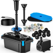 Filtre de bassin et fontaine P2326D 40 W 660 GPH AC avec kit d'éclairage 