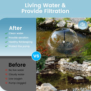 Kit de filtre et fontaine pour bassin P2390 40 W 660 GPH AC 