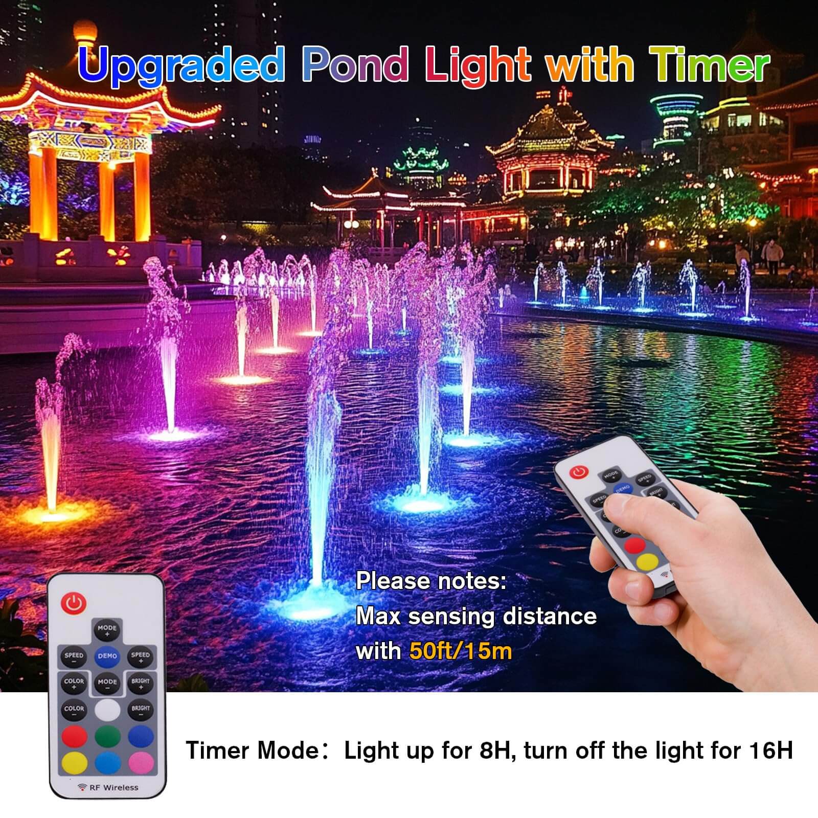 small pond lights,light in pond,submersible pond light,underwater lights for ponds