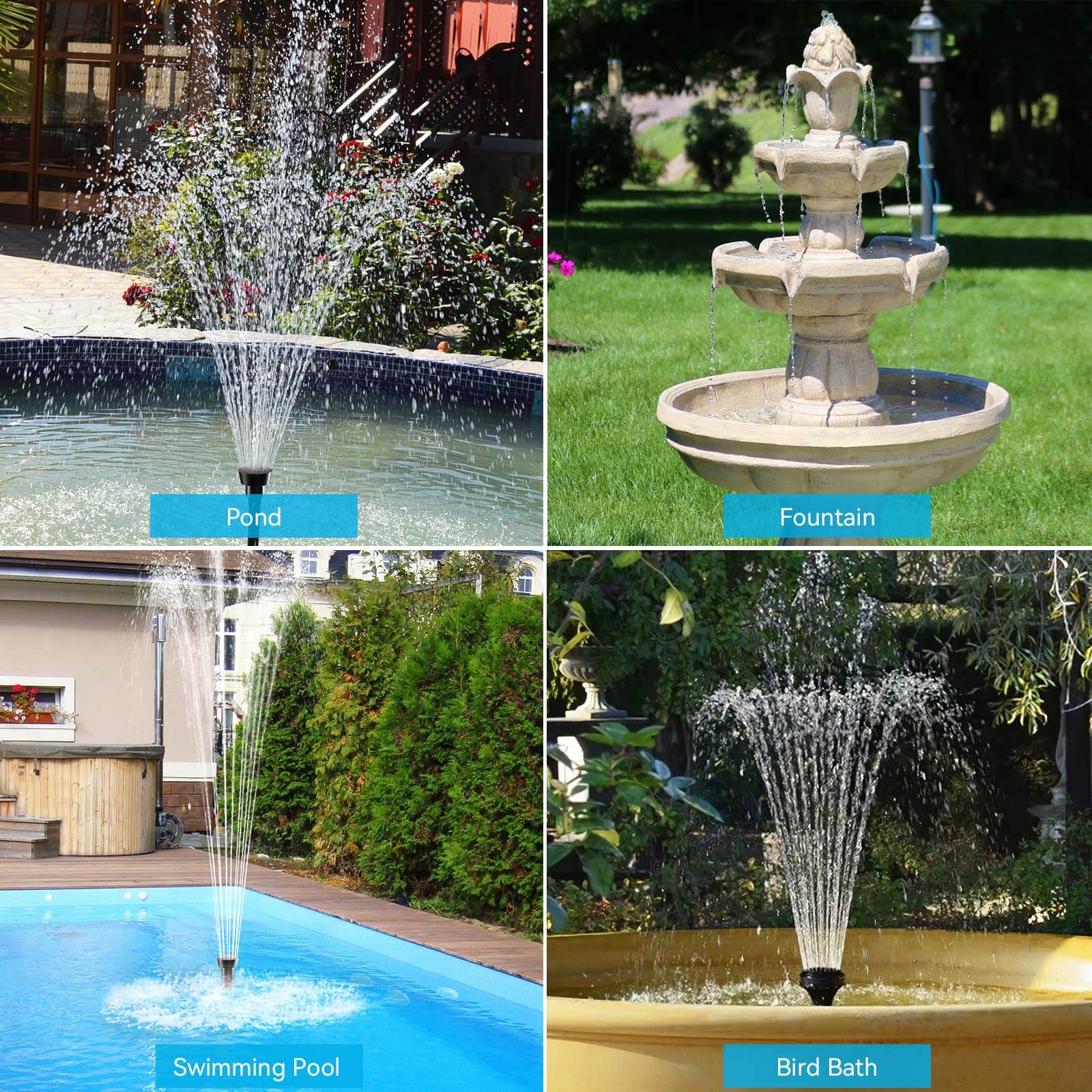 160 gph fountain pump,160 gph submersible pump,small solar water pump for fountain,solar small fountain pump