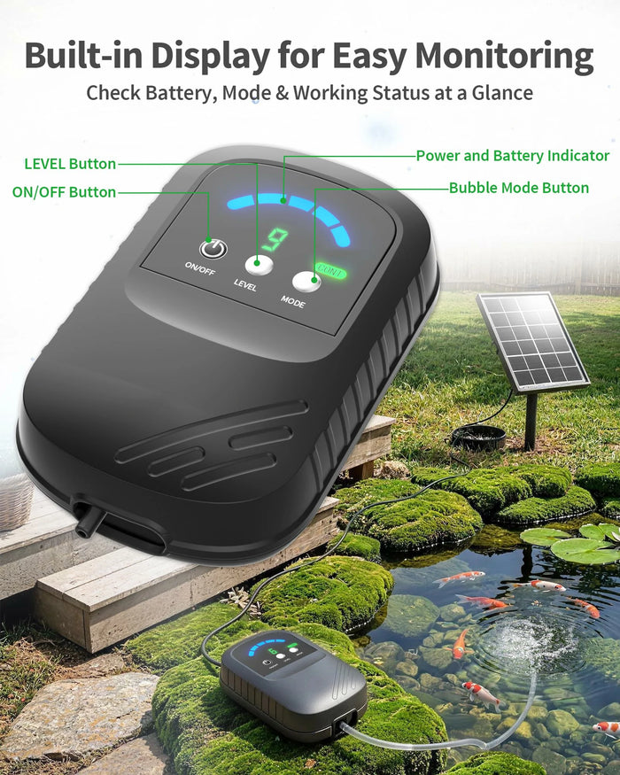POPOSOAP solar water feature offer