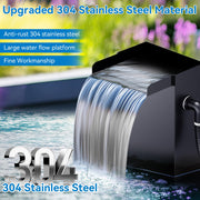 Kit cascade métallique AC 40 W 660 GPH 8