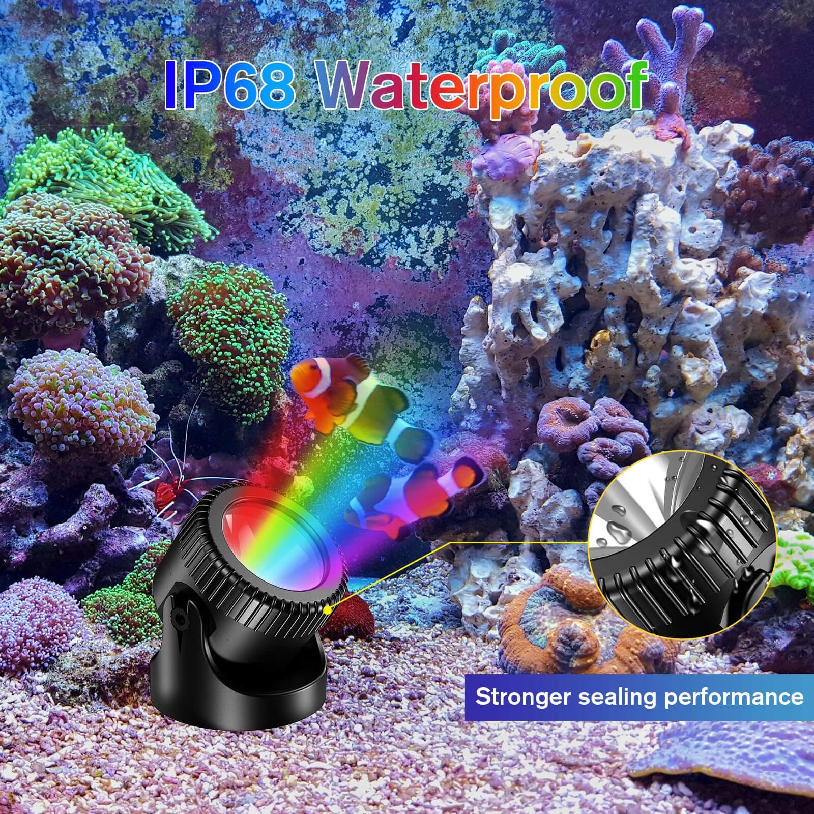 underwater pond light,pond submersible lights,underwater led lights for ponds,koi pond lights
