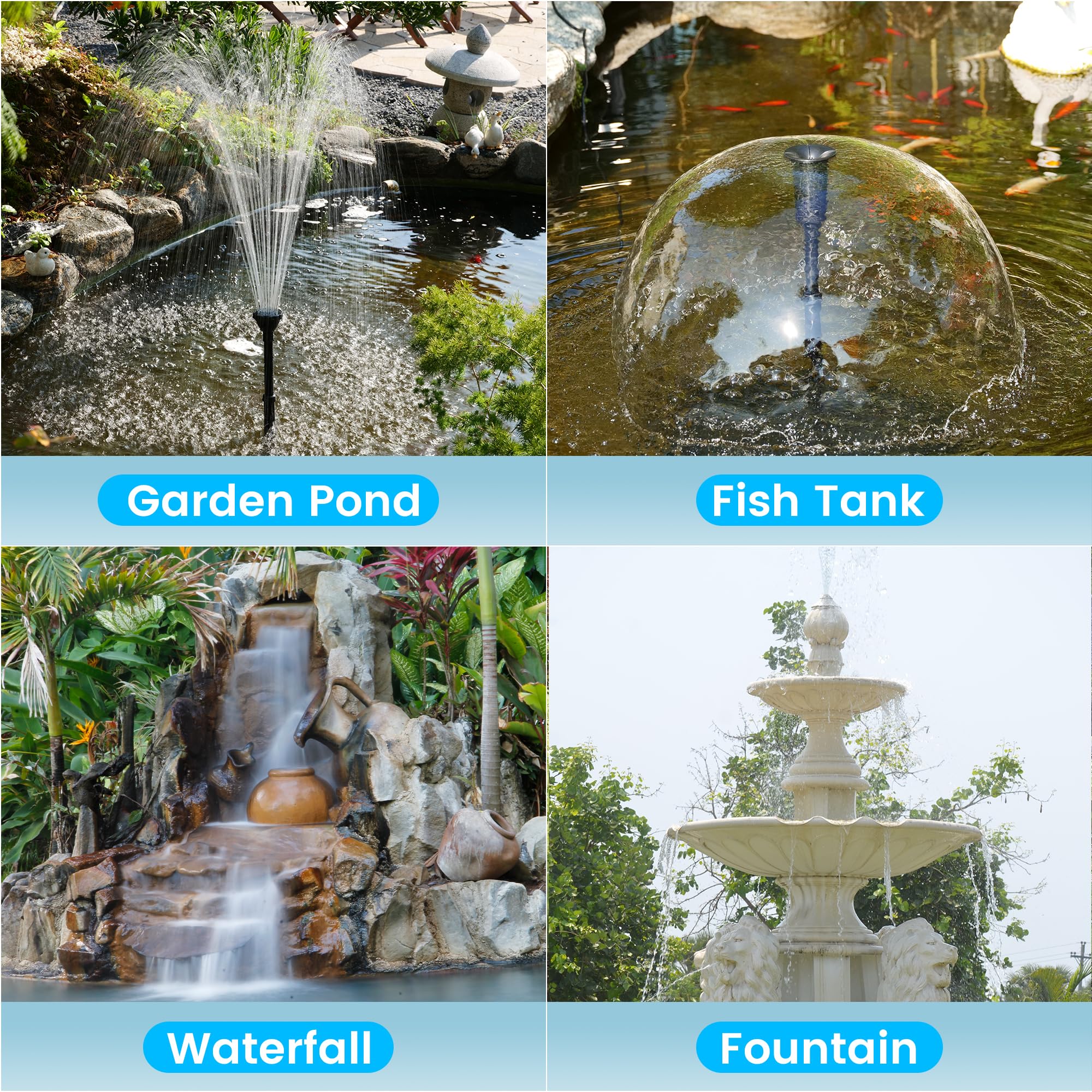 Filtre de bassin/fontaine P2390 40W 660GPH CA