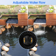 Panneau solaire 55 W 40 W 580 GPH 8