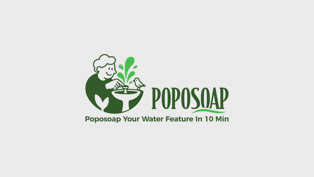 Poposoap water feature video preview