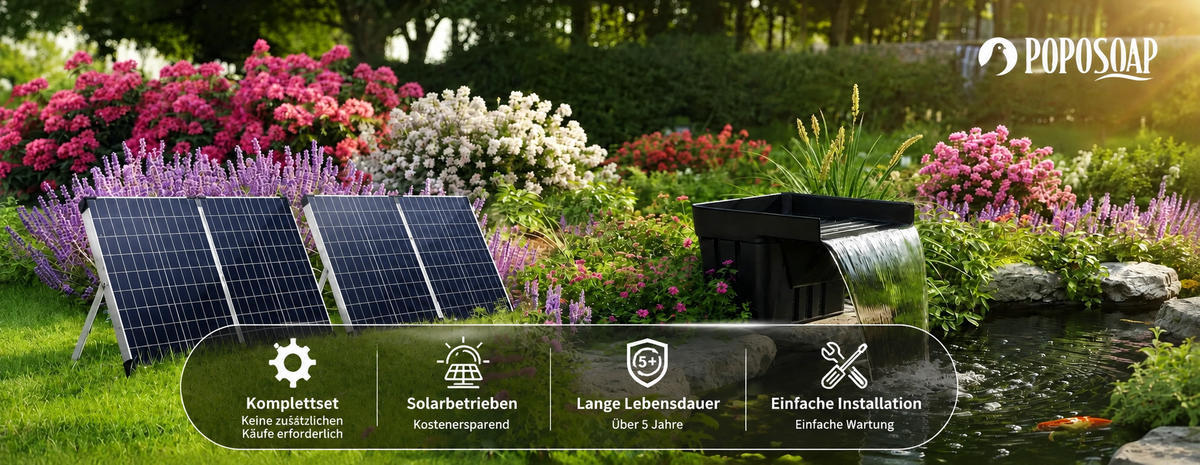 Kit de pompe solaire pour fontaine 100 W